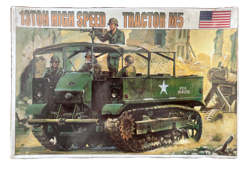 SCIENCE TREASURY MODELS 13 TON HIGH SPEED TRACTOR M5 MODEL KIT # 500