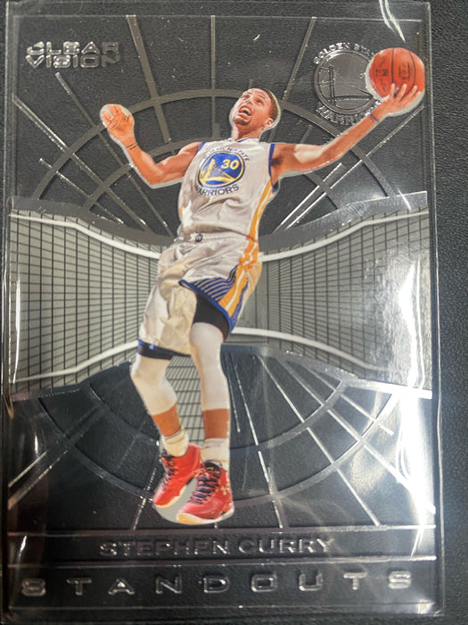 2015 PANINI CLEAR VISION STANDOUTS #7 STEPHEN CURRY WARRIORS \ LOW POP (Rare)