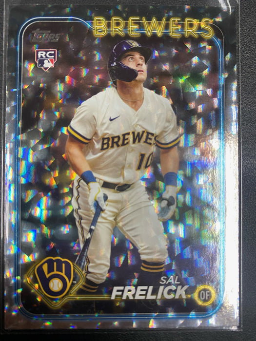 2024 Topps Series 1 Sal Frelick Silver Foilboard Rookie Card 76