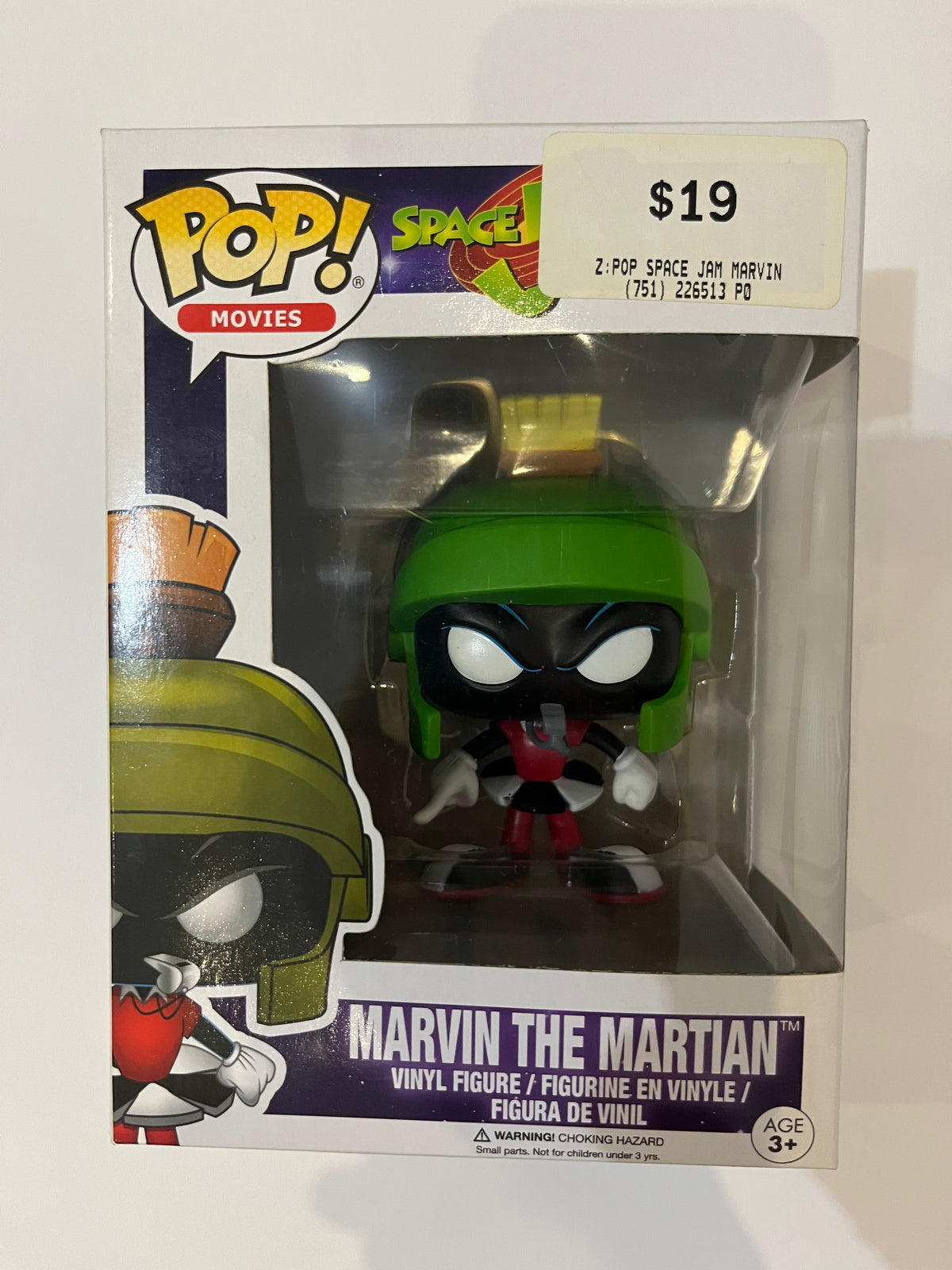 Space Jam - Marvin The Martian Pop! Vinyl (No. 415) - USED — Collective ...