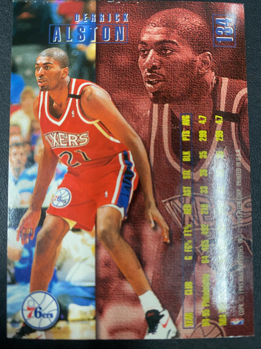 Fleer 95 96 NBA Derrick Alston #134