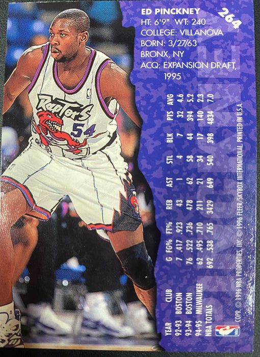 1995-96 Fleer #264 Ed Pinckney ET