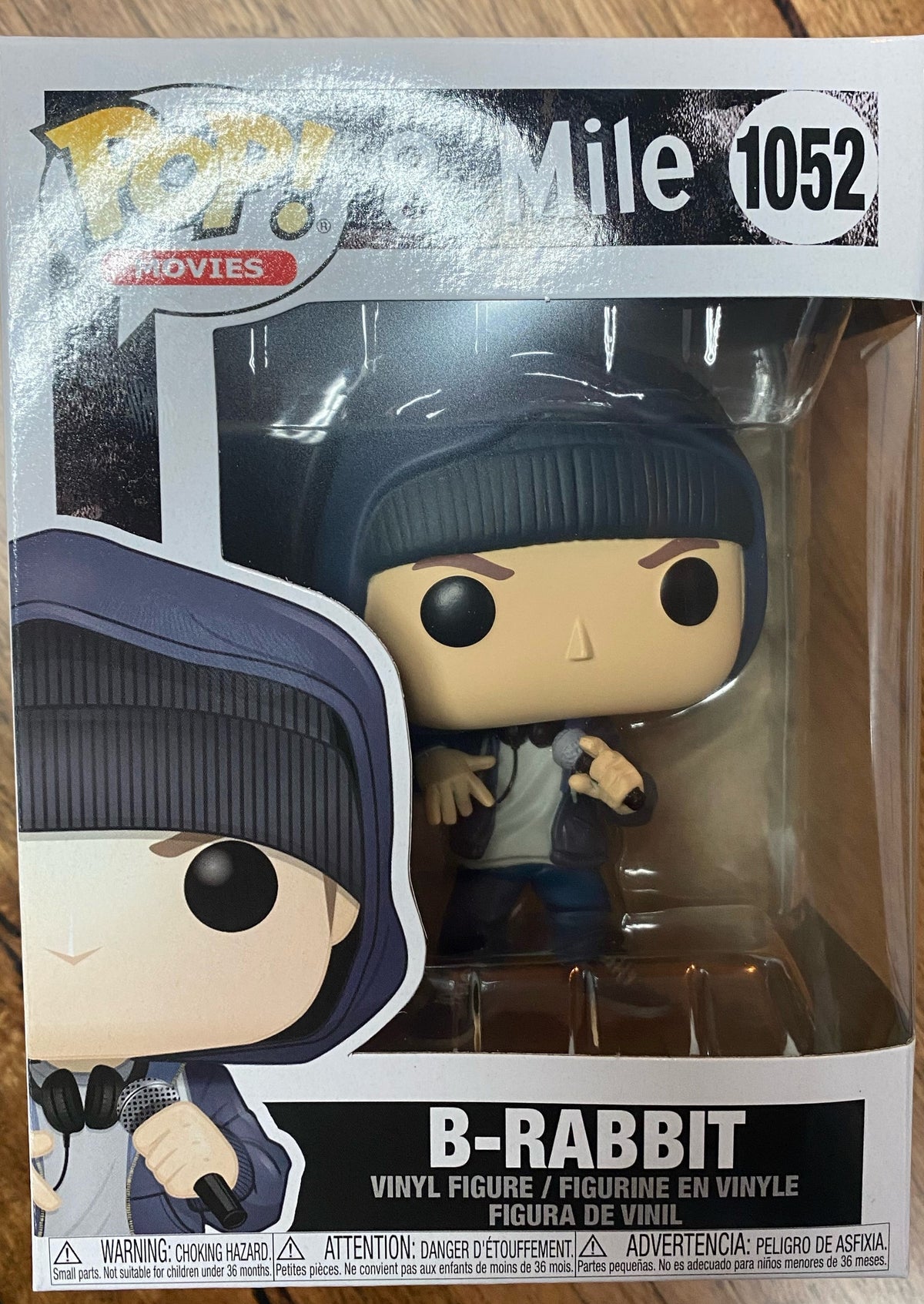 B-Rabbit (Eminem) FUNKO POP #1052 (8 Mile) (Vaulted) Mint Condition ...