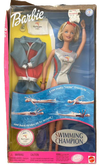 Collectable Barbie Sydney 2000 Olympic Swimming Champion