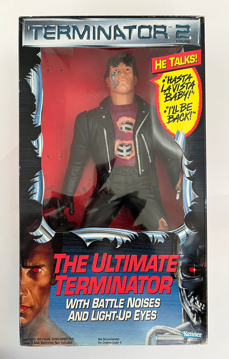 Terminator 2 The Ultimate Terminator with Battle Noises 14" Action Figure Kenner