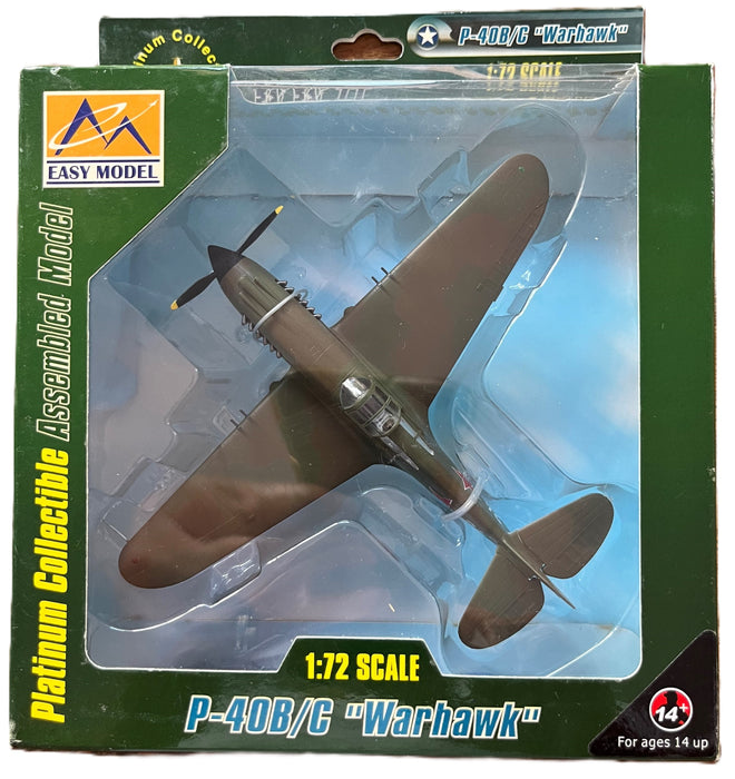 Easy Model P-40B/C Warhawk 1:72 Scale