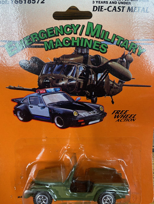 Vintage Military Machines Die Cast Metal Car. Rare & Collectible