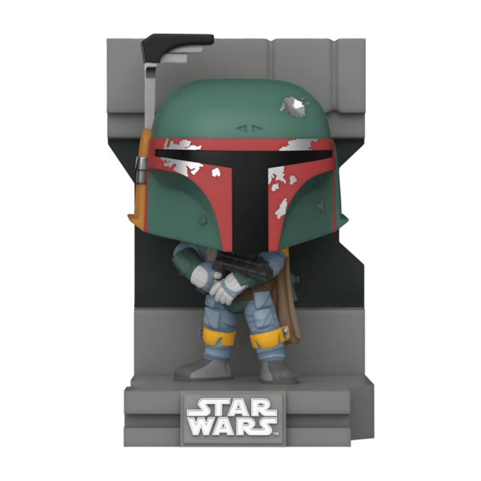 Star Wars - Bounty Hunter Collection Boba Fett Metallic US Exclusive Pop! Deluxe Diorama [RS]