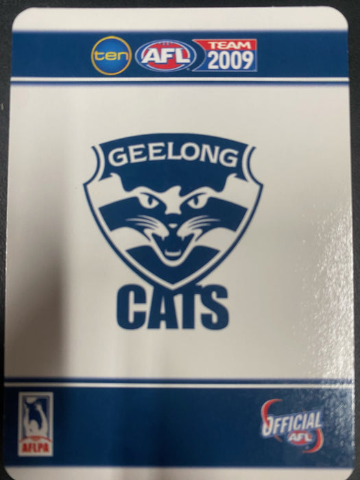 AFL Team 2009 Gold Gary Ablett Junior Geelong Cats Card #69