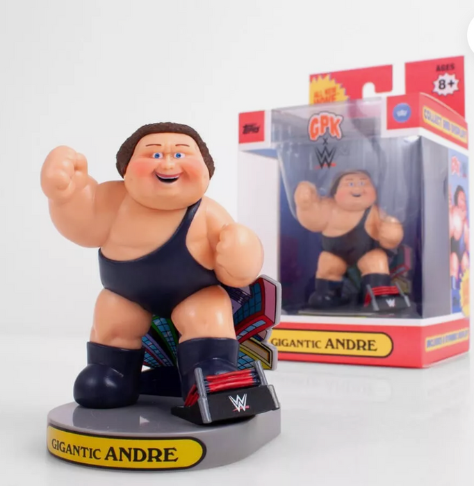 Gigantic Andre WWE the Giant Collectible Action Figure Garbage Pail Kids Topps