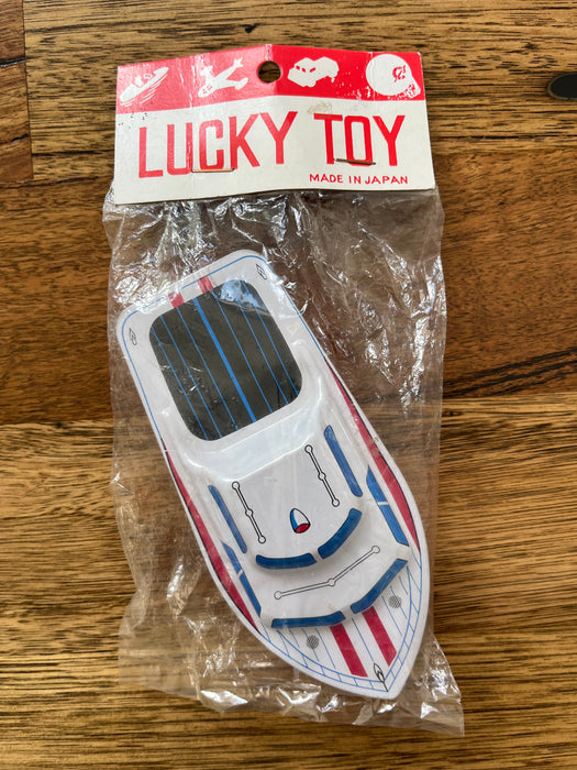 Lucky Toy - Made in Japan Tin Toy Boat