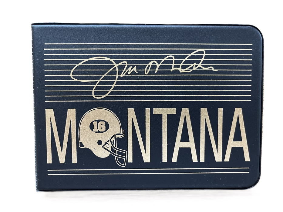 Limited Edition Joe Montana NFL Gold Stamp with COA