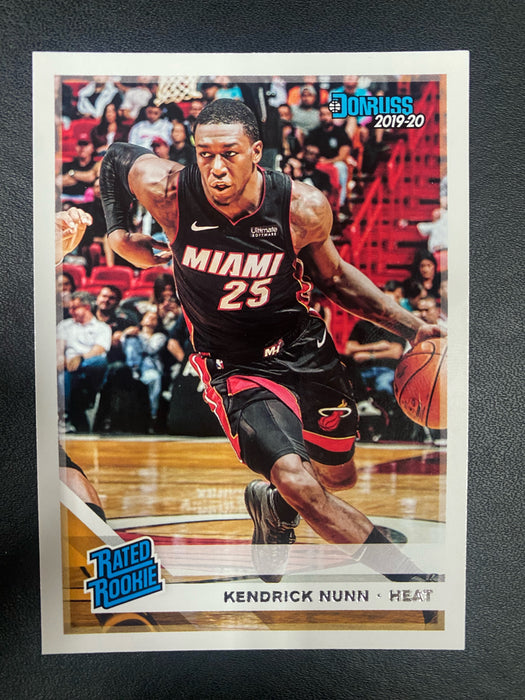 Kendrick Nunn 2019-20 Chronicles Donruss Rated Rookie Pink Card #199