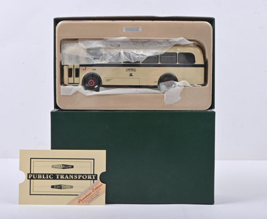 Limited Edition Sheffield Corporation Transport Livery Die Cast Model