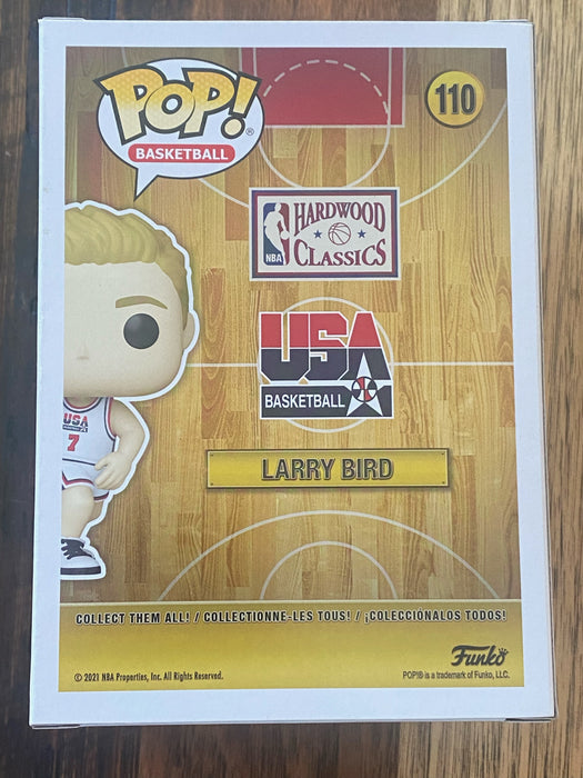 NBA Legends Larry Bird 92 Team USA Pop Vinyl 110 Unopened