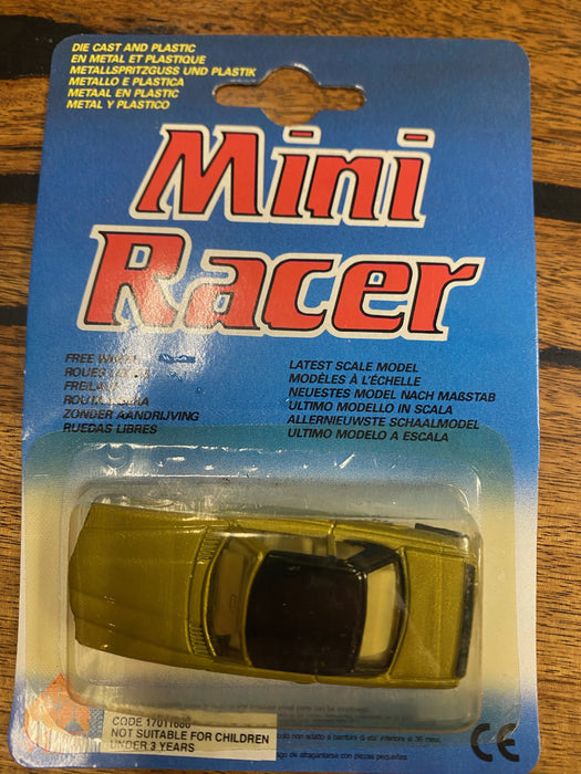 Mini Racer Vintage Diecast Car