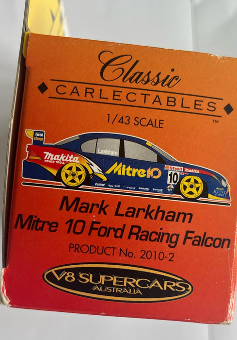 1/43 CLASSIC CARLECTABLES FORD AU FALCON #10 MARK LARKHAM'S MITRE 10