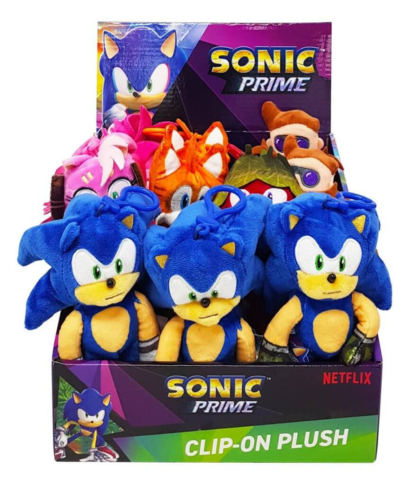 SONIC- Clip On Plush