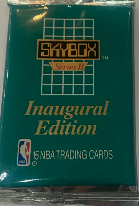 1990/91 Skybox Series 2 Basketball 15-Card Wax Pack