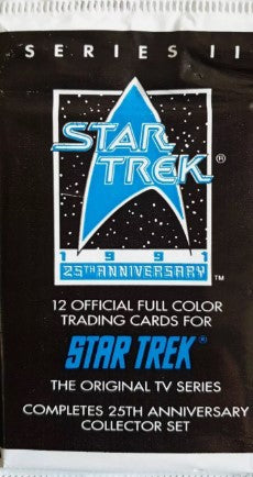 Star Trek Series II 1991 25th Anniversary Sealed Pack by Paramount