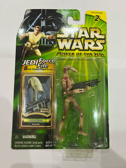 Star Wars Power of the Jedi Battle Droid Security Action Figure