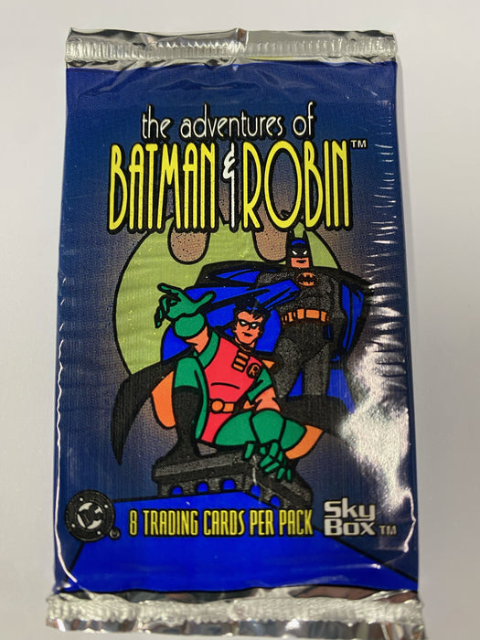 The Adventures Of Batman & Robin Trading Card Pack (Skybox, 1995, Sealed)