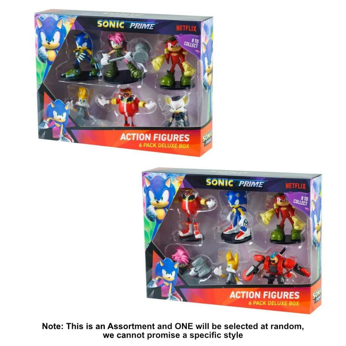 SONIC- 7.5 cm figures 6pk Deluxe Pack