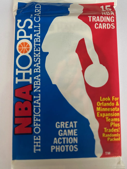 1989-1990 NBA Hoops Sealed Pack