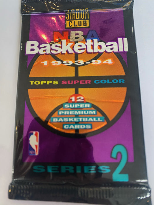 1993-94 Topps Stadium Club: NBA Basketball- Series 2